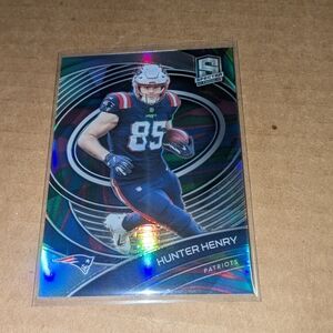 Panini Spectra Football Card - Blue and Silver